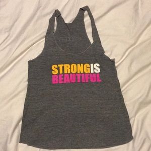 ‘Strong is Beautiful’ Tank Size Medium